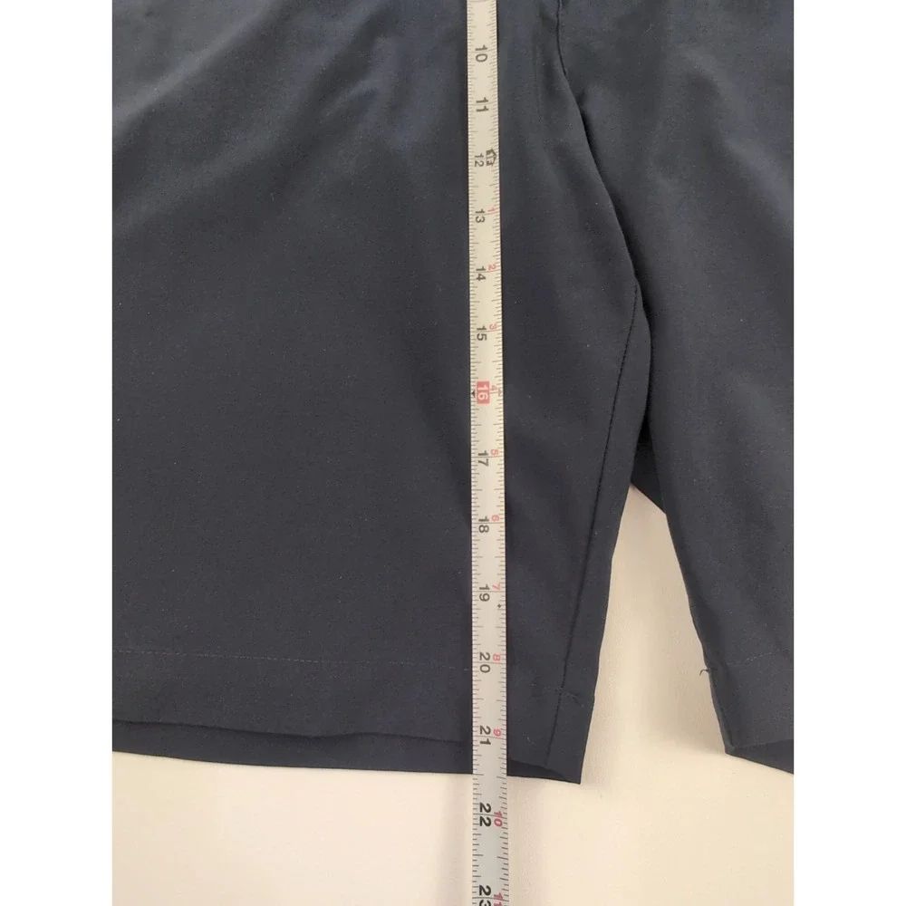 Callaway Golf Shorts Men's 40 Navy Stretch Flat Front Performance 9.5